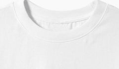 White Minimalist Arm Print T-Shirt