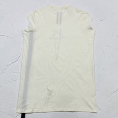 White Pentagram Print Tank Top