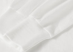 White Spider Print Long Sleeve T-Shirt