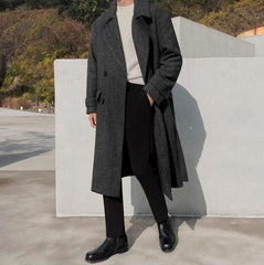 Winter Long Overcoat Trendy Style