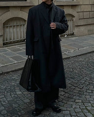 Winter Loose Fit Thickened Suit Collar Coat