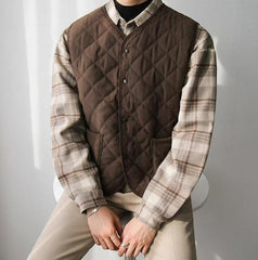 Winter Plaid Thick Long Sleeve Shirt