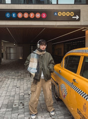 Winter Warm Commuter Baseball Jacket