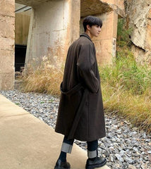 Winter Overcoat British Style Thick Trench Coat
