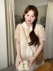 Loose Doll Collar Summer Dress Style