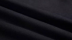 Black Cotton Candy Embroidered Sweatshirt