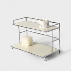 Double-Layer Acrylic Vanity Organizer