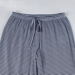 Blue Striped Pants