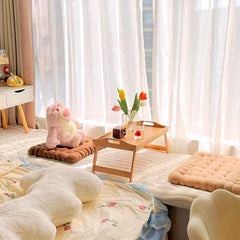 Wood Bed Table