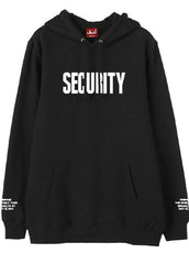 Yellow Security Hoodie