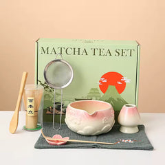 Cherry Blossom Matcha Tea Set