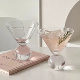 Vintage Short Stem Martini Glass