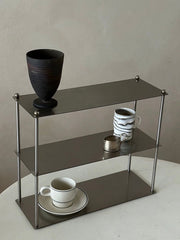 Bauhaus Stainless Steel Metal Storage Rack