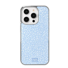 Blue Ditsy Floral iPhone Case