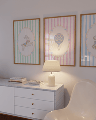 Pastel Bunny Poster Set
