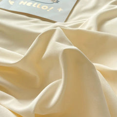 Soft Pastel Blue & Cream Bedding Set