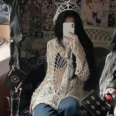 Grunge Knitted Sweater