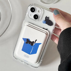 Y2K Cat iPhone Case + Wallet