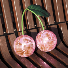 Pink Cherry Disco Ball