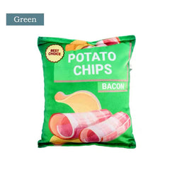 Plush Potato Chips Dog Toy