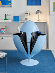 Dinosaur Egg Rotating Kitchen Trash Can