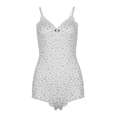 Coquette Floral Lace Bodysuit