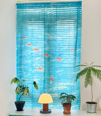 Goldfish Ocean Sheer Curtain