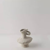 Japandi Minimalist Ceramic White Vase
