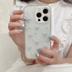 Coquette Glitter iPhone Case