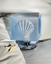 Mermaidcore Blue Seashell Lamp