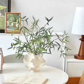 Minimalist Coral Ceramic Vase