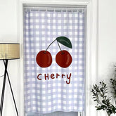 Pastel Half Curtains for Bedroom