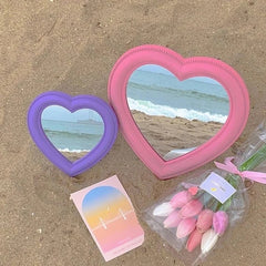 Pillow Heart Mirror