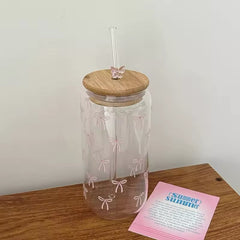 Pink Bow Cup