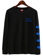 White Single Serving Sweatshirt