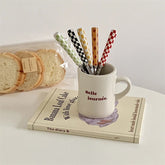 Retro Checkerboard Cutlery Set