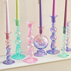Purple Glass Vases