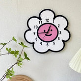 Sunflower Cartoon Clock