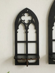 Gothic Wooden Arch Shelf