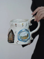 Retro Ceramic Mug