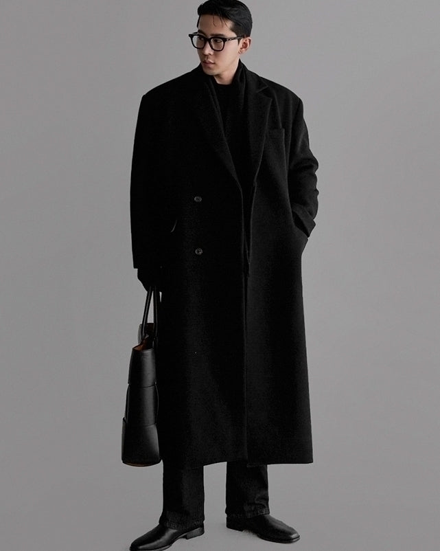 Mature Style Suit Collar Coat