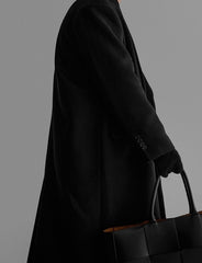Mature Style Suit Collar Coat