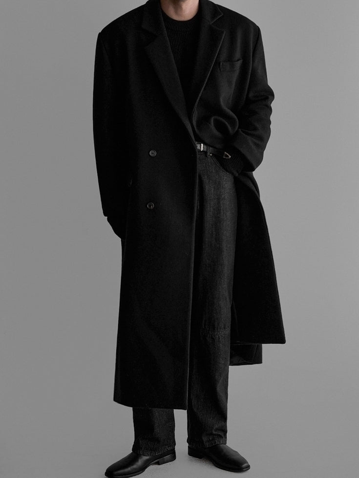 Mature Style Suit Collar Coat