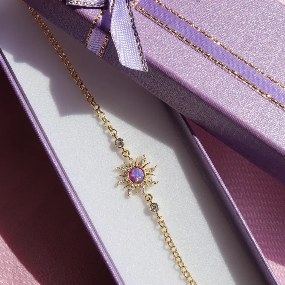 Opal Sun Jewelry Set