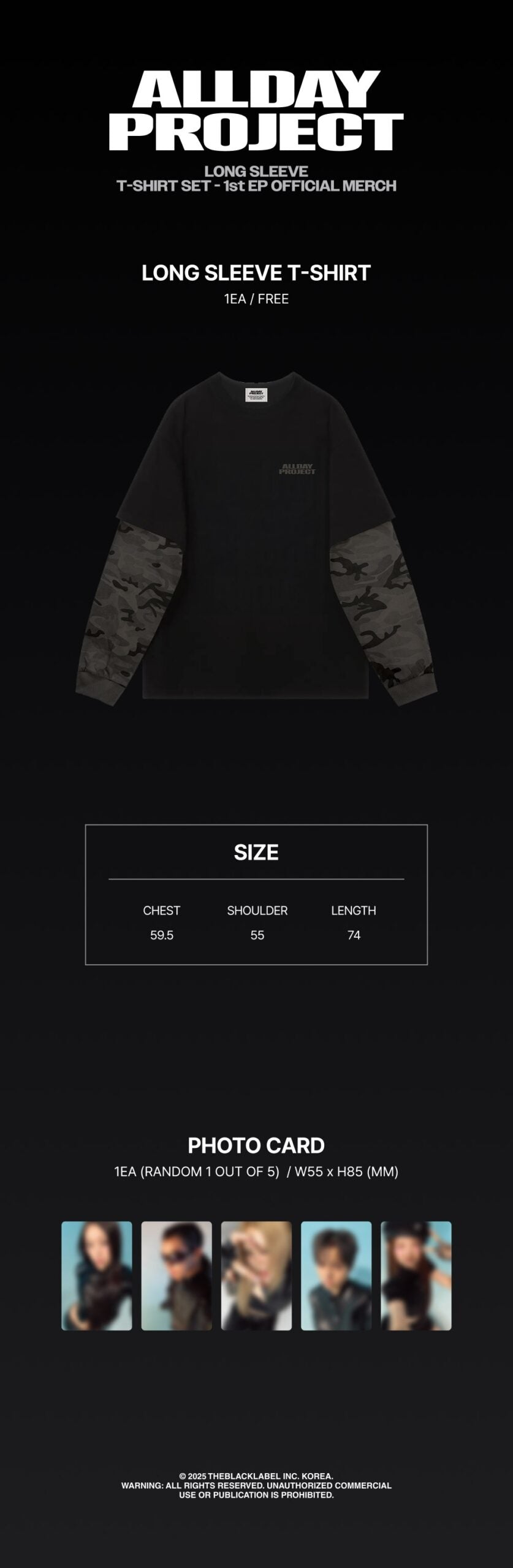 Merch Long Sleeve T-Shirt Set