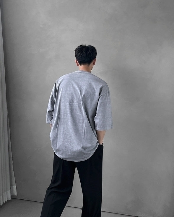 Angel Print Crew Neck T-Shirt