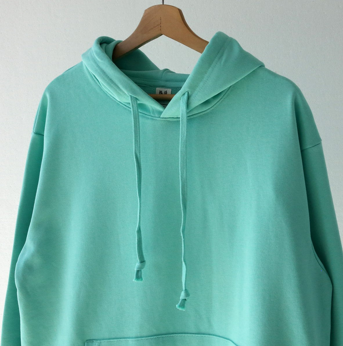 Aqua Blue Oversized Hoodie