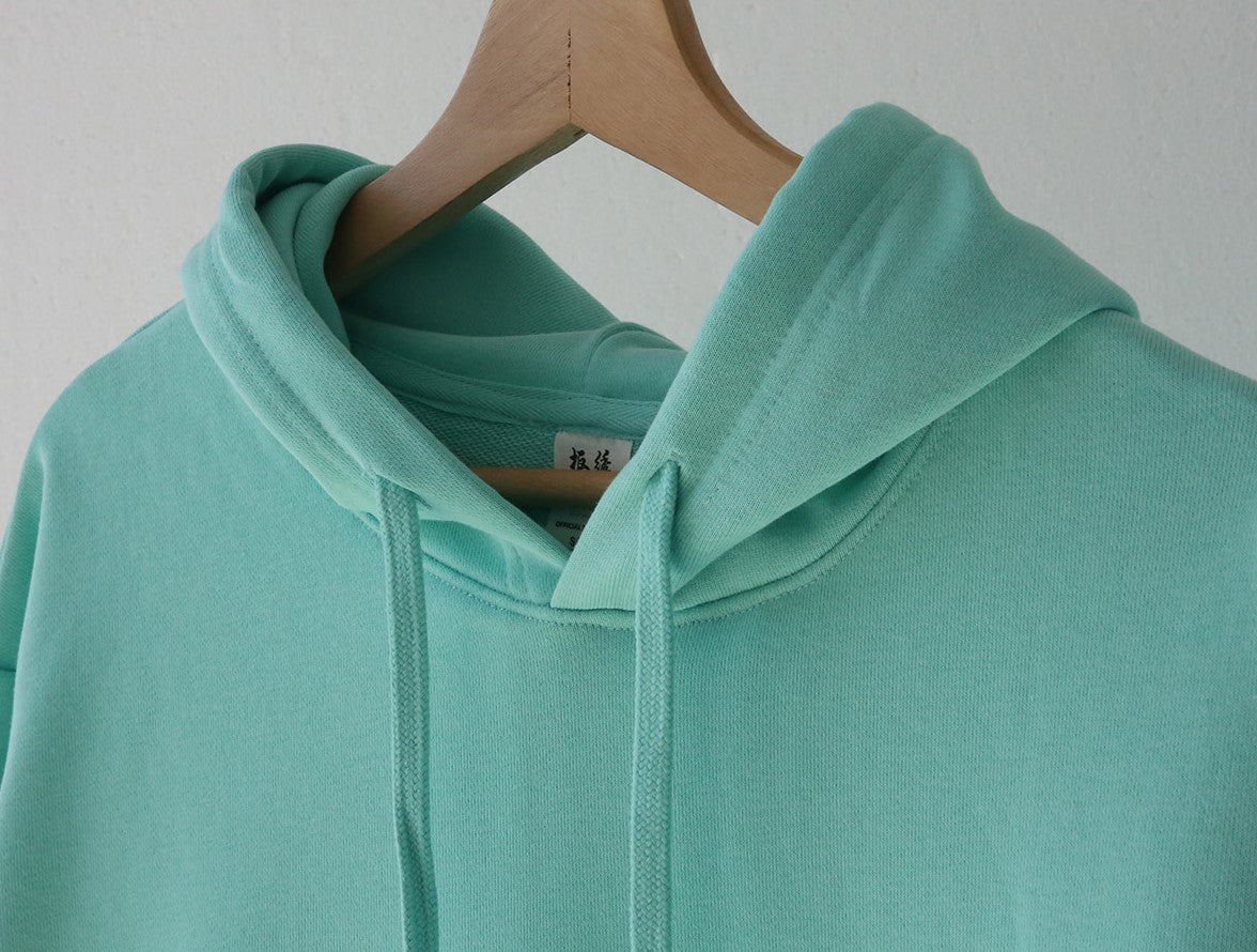 Aqua Blue Oversized Hoodie