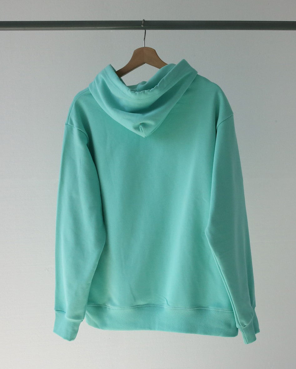 Aqua Blue Oversized Hoodie