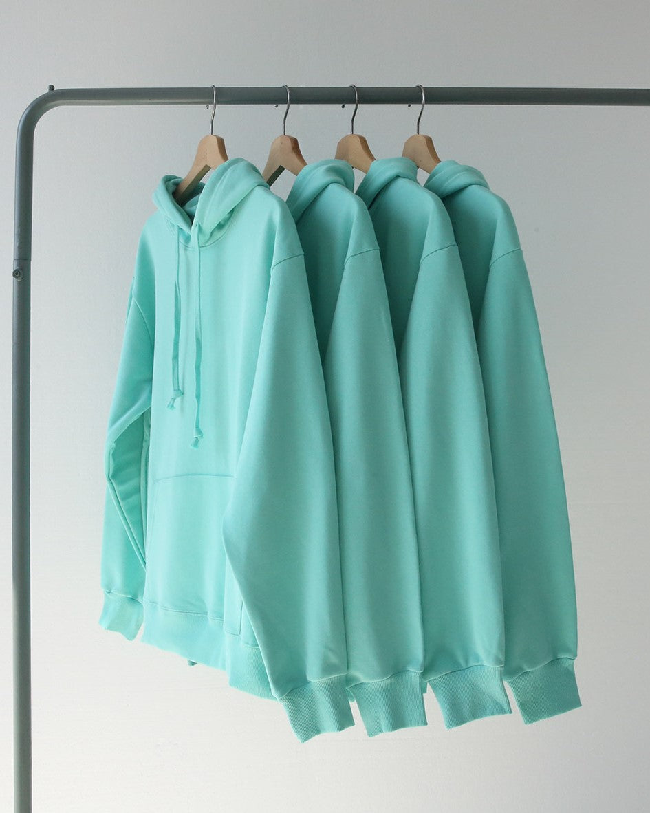 Aqua Blue Oversized Hoodie